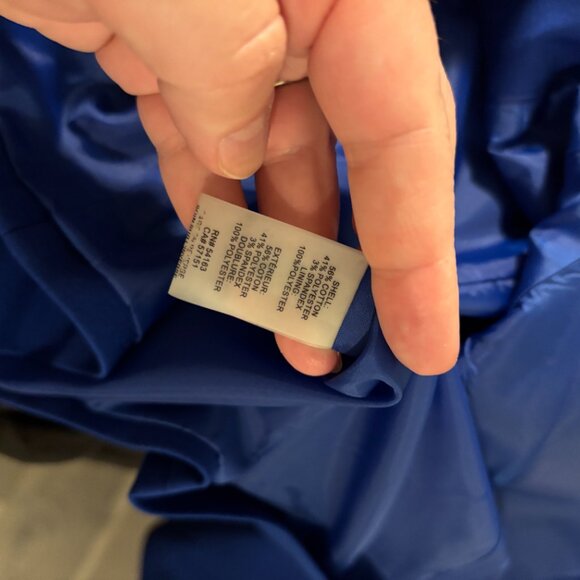 Ivanka Trump Women's Royal Blue Blazer Suit Jacket with Flared Bottom ~ Size: 4 - Picture 4 of 4